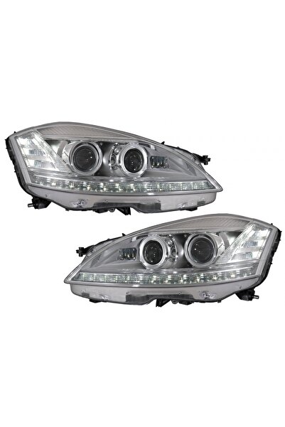 tuningset Faruri LED compatibile cu Mercedes S-Class W221 2005-2009 Facelift ...