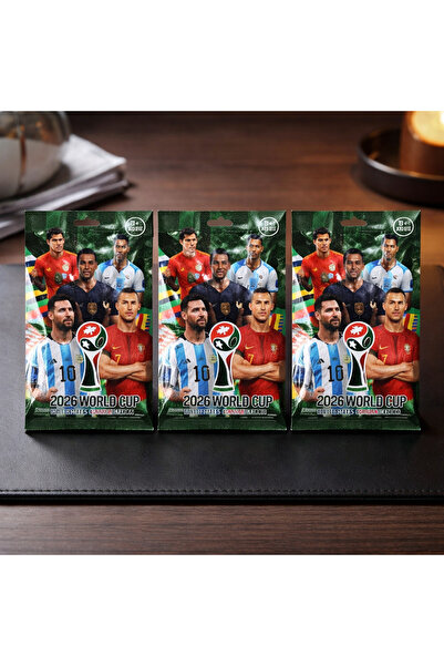 victiny Set 3 plicuri figurine fifa word cup 2026 diferite modele