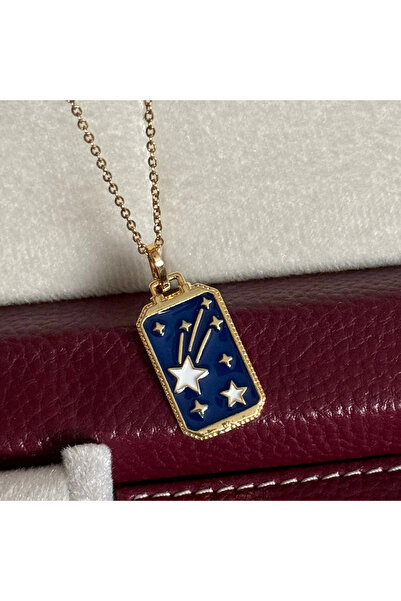 TURKAFONE Starry Night Tarot Necklace