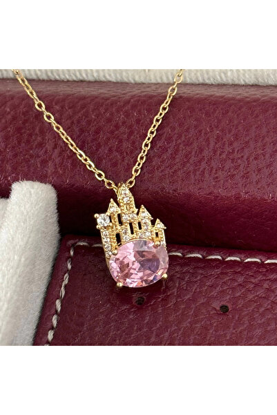 TURKAFONE Pink Necklace