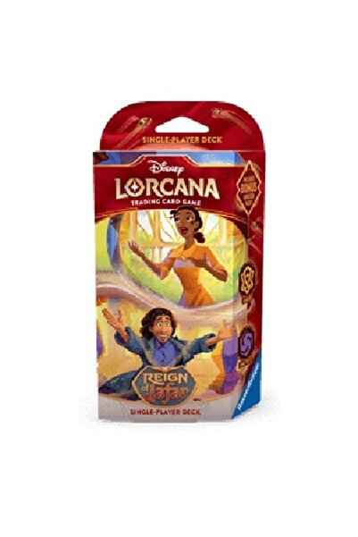 RAVENSBURGER Lorcana Reign of Jafar: Pachet de început Chihlimbar și Ametist