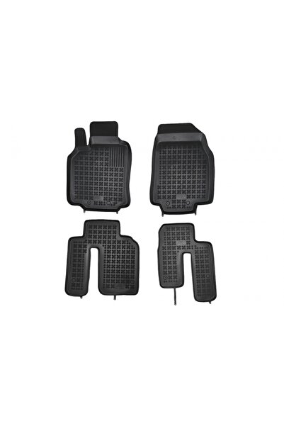 tuningset Μαύρα λαστιχένια πατάκια δαπέδου κατάλληλα για MAZDA CX9