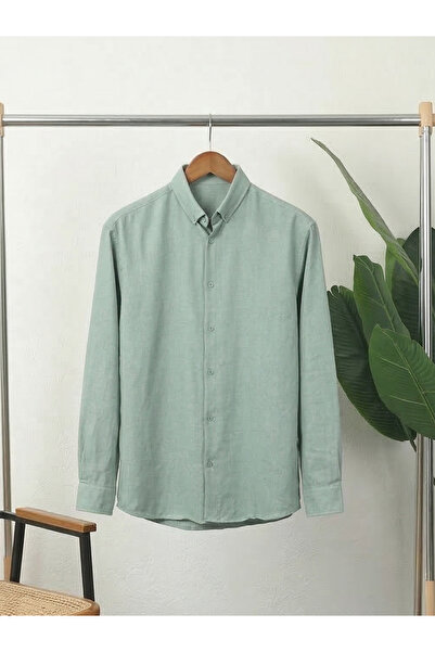 kastrioti قميص صوفيا كتان ريلاكس-فيت