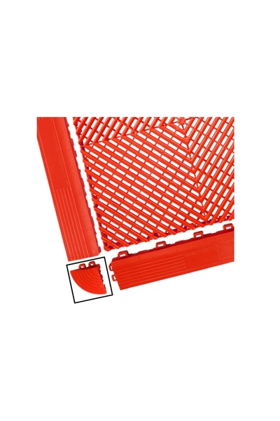 tuningset Colț pentru garaj, gresie interconectabilă, pardoseală modulară pen...