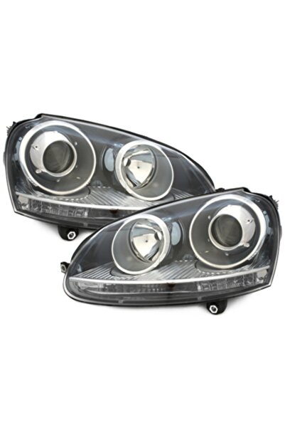 tuningset Faruri DEPO compatibile cu VW Golf V 5 2003-2009 Jetta 2003-2009 GT...