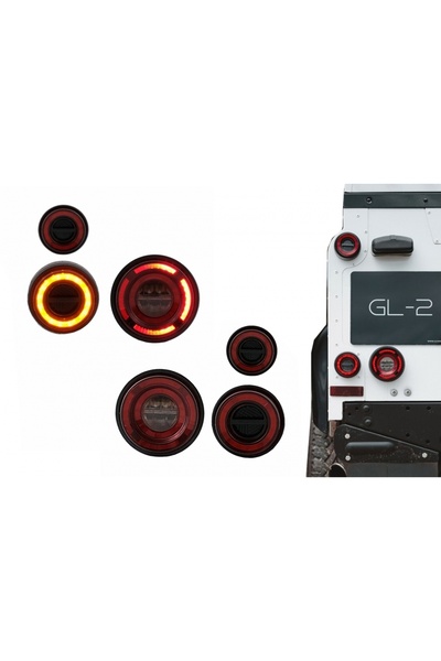 tuningset Stopuri LED Glohh GL-2 compatibile cu Land Rover Defender L316