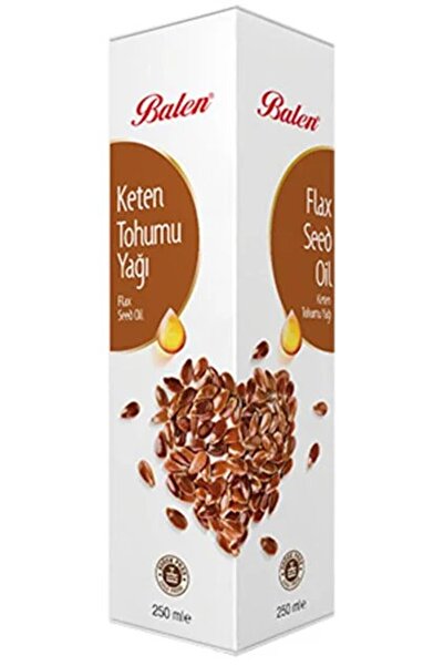 Balen KETEN TOHUMU YAĞI (Soğuk Pres) 250 ML