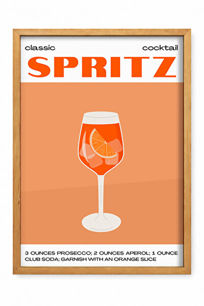 KALİA HOME Mutfak Tablosu Çerçeveli Poster – Çerçeveli Tablo – Modern Minimal...