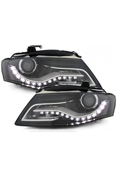 tuningset Faruri LED DRL compatibile cu Audi A4 B8 8K 04.2008-2011 cu lumini ...