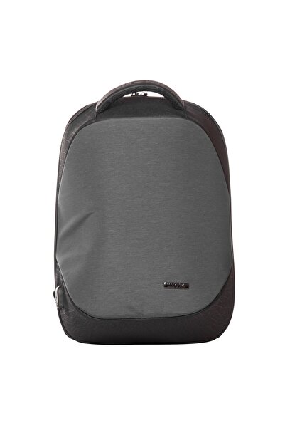 Lamonza Rucsac pentru laptop Anchor de 15" cu USB, 44x30x14 cm, 950 g, gri