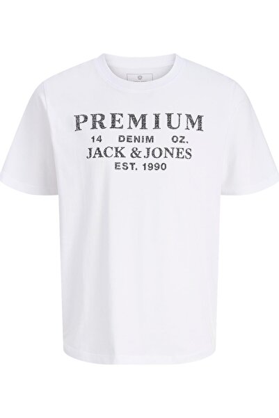 Jack & Jones JPRBLUCALVIN SS Tee Ανδρικό κοντομάνικο βασικό μπλουζάκι από βαμ...