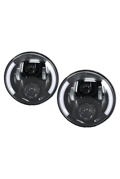 tuningset Faruri LED CREE de 7 inch compatibile cu Jeep Wrangler JK 2007-2017...