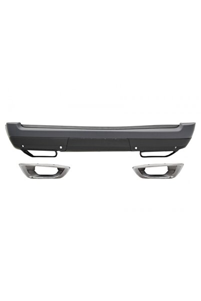 tuningset Bara Spate cu Ornamente de Evacuare compatibil cu Range Rover Vogue...