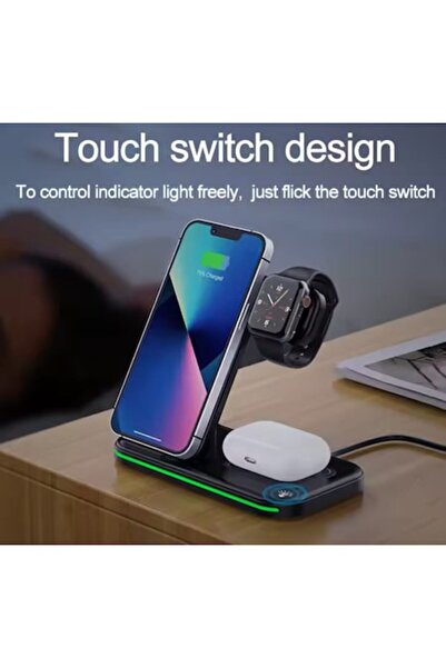 OEM Universal Charger 3/1 with Night Light, Fast Charging 15W, for Phone, Sma...