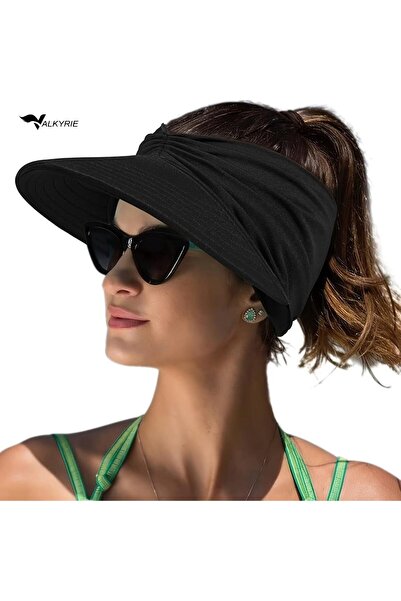 valkyrie Ženska kapa za sunce sa širokim obodom – Sa UV zaštitom otvorena kap...