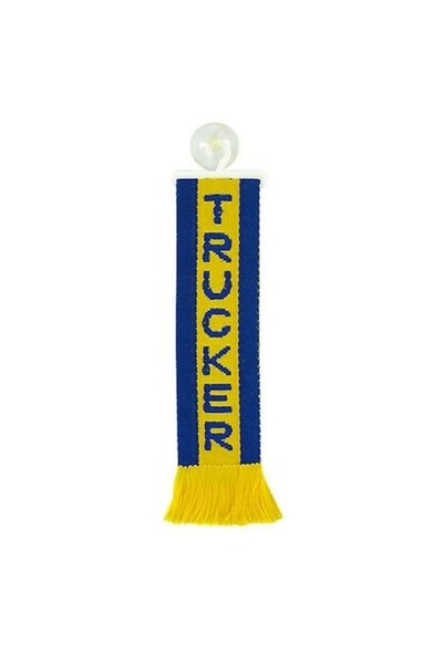 Lampa Steag decorativ cu ventuză, lampă, pentru camion, galben/albastru