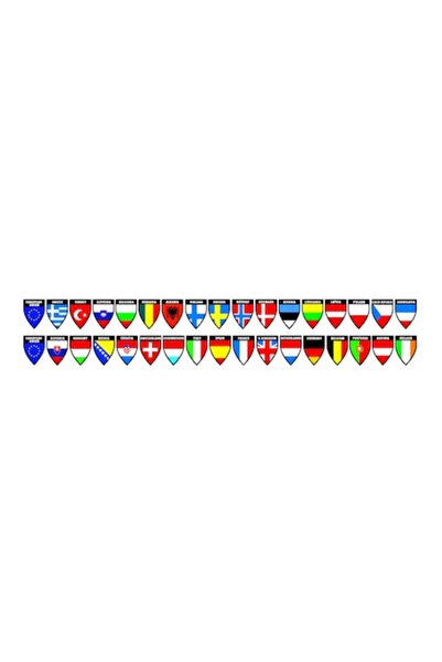 Lampa Set de 17 steaguri cu două fețe și ventuze