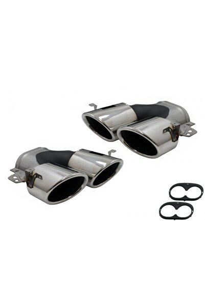 tuningset Ornamente tobe de eșapament compatibile cu Mercedes Clasa A W177 CL...