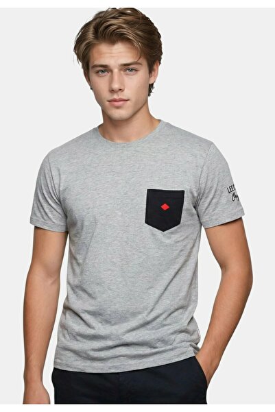 Lee Cooper Originals 100% Cotton T-shirt, pocket, for men