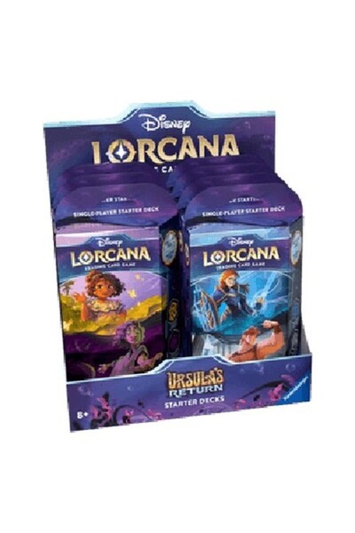 RAVENSBURGER Întoarcerea Lorcana Ursulas: afișaj pentru starter deck