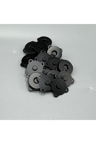 Aynalı Magnet colorat cu inserții negre (pachet de 10)