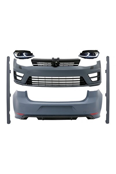 tuningset Kit complet caroserie cu faruri LED cu aspect G7.5 și stopuri dinam...