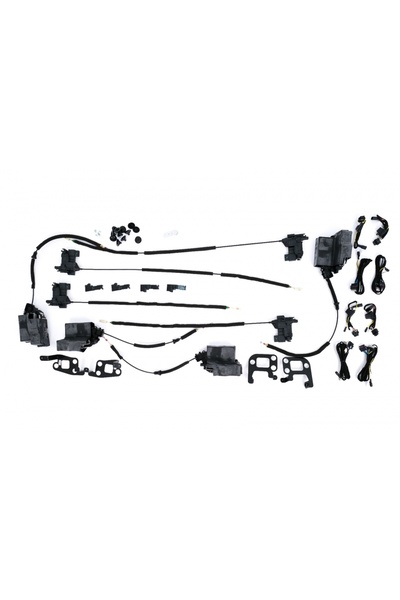 tuningset Ușă electrică cu sistem de închidere silențioasă, cu aspirație, pot...