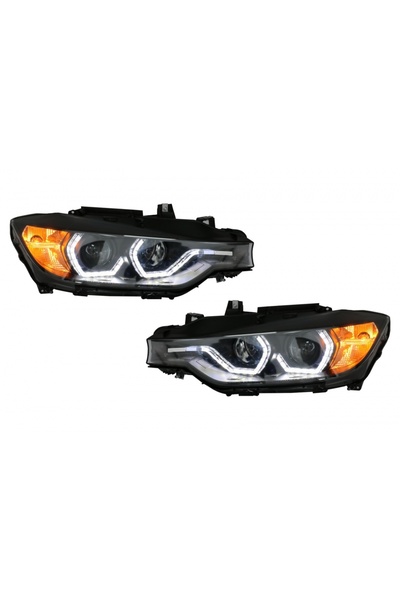 tuningset Προβολείς Angel Eyes LED DRL κατάλληλοι για BMW Σειρά 3 F30 F31 Sed...