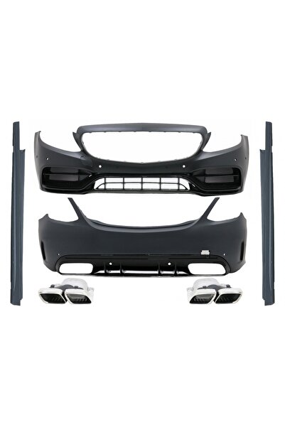 tuningset Πλήρες κιτ αμαξώματος κατάλληλο για Mercedes C-Class W205 Sedan 201...