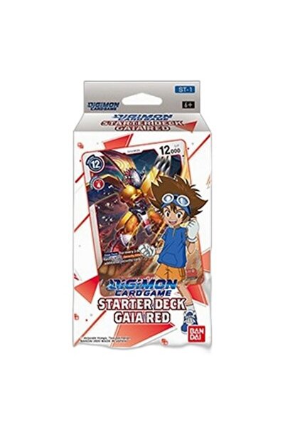 BANDAI Pachet de început Digimon: Gaia Red