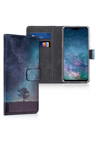 KWmobile Husă pentru Huawei Y9 (2019), - piele, multicoloră, 48780.03