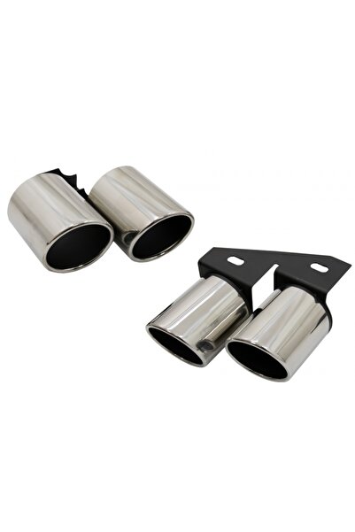 tuningset Απολήξεις εξάτμισης κατάλληλες για Audi A4 B8 B9 2009 και μετά S4 Τ...