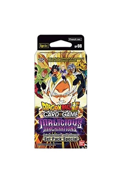 BANDAI Dragon Ball Super Mașinări Malicioase: Pachet Special Francez