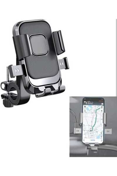 Generic Bicycle & Motorcycle Phone Holder - Model XY-088 with One-Touch Autom...