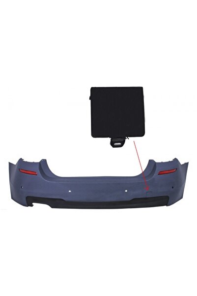 tuningset Capac cârlig de remorcare bara spate compatibil cu BMW Seria 5 F10 ...