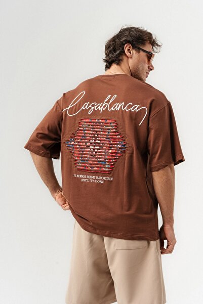 go gang own Μπλουζάκι Casablanca Patch and Embroidery Με λεπτομέρεια στην πλά...