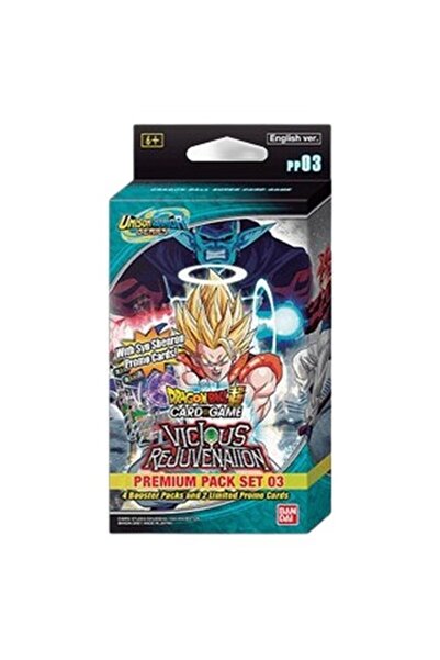 BANDAI Dragon Ball Super Vicious Rejuvenation: Set pachet premium