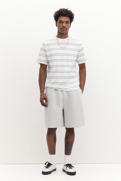 Pull & Bear Basic kısa kollu pamuklu tişört