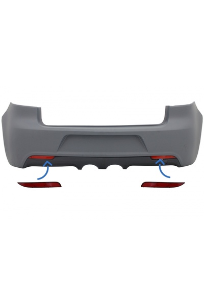tuningset Reflector bara spate compatibil cu VW Golf 6 VI 2008-2013