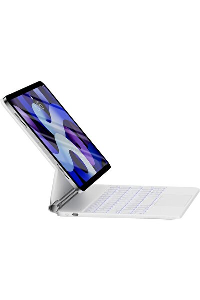 OEM Klawiatura do iPad Air 11 2024/5th/4th iPad Pro 11 HOU MF-11 AZERTY podśw...