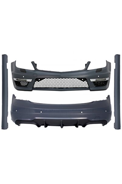 tuningset Kit Exterior compatibil cu Mercedes C-Class W204 2007-2015 Facelift...
