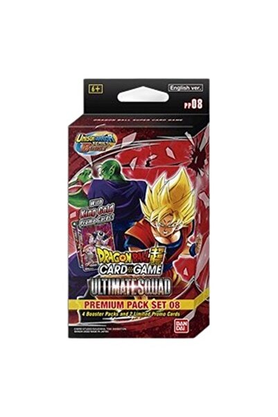 BANDAI Dragon Ball Super Ultimate Squad: Set pachet premium