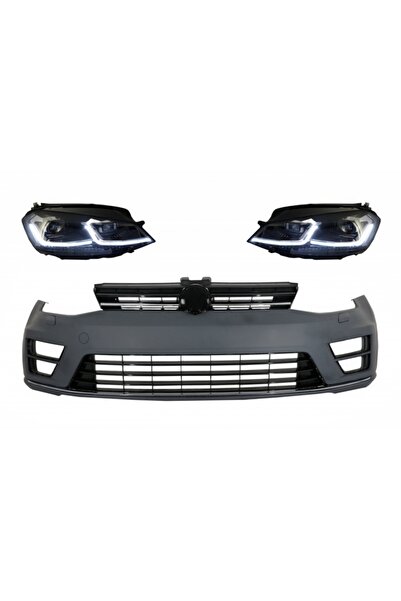 tuningset Bara Față cu Faruri LED Secvențiale cu Semnalizare Dinamică compati...