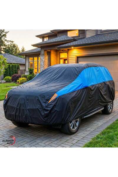 Elindor Prelată auto Premium Elindor® – Impermeabil, UV, SUV, mărime XXL, nea...