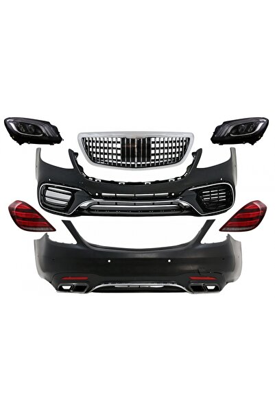 tuningset Kit complet caroserie compatibil cu Mercedes S-Class W222 Facelift ...