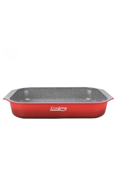 Cooking by Heinner Tava Red Line, aluminiu turnat, acoperire ceramică, 39,5 x...