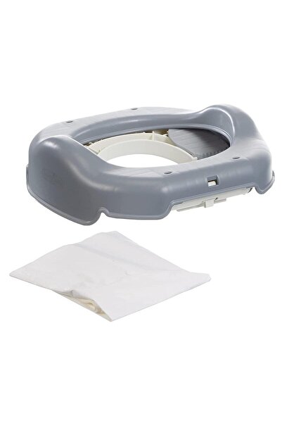 Babyjem Преносимо гърне и 5 подаръчни торбички - сиво