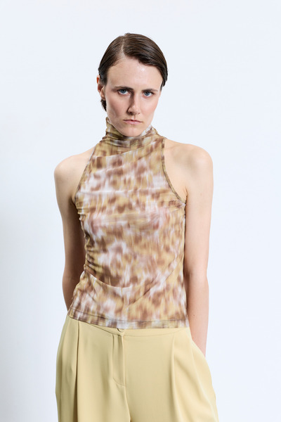 CHEEYA 6712 Halter Yaka Tül Bluz