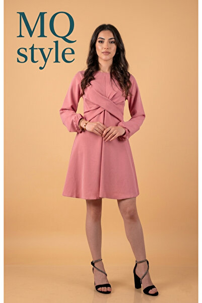 MQ "Elegance" short dress - front knot design from Style