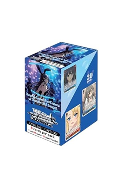 Bushiroad Weiss Schwarz Rascal Does Not Dream of Bunny Girl Senpai Booster Box
